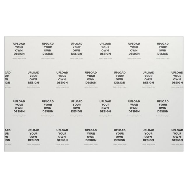 Upload Your Own Design Here | Custom Template Stoff (Fat Quarter (45,7 x 55,9 cm))