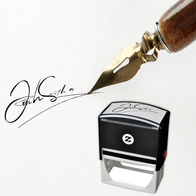 Upload Your Own Signature Name | Handwritten   Permastempel (Von Creator hochgeladen)