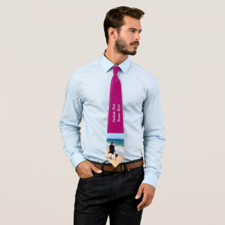 Upload Your Photo Add Text Neck Tie Choose Color Krawatte