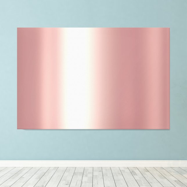 Upload Your Photo to Luxury Rose Gold Background Leinwanddruck (Insitu (Holzboden))
