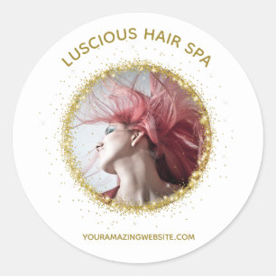 *~* Uploaden des LOGO-FOTOS Produktkennzeichnung S Runder Aufkleber