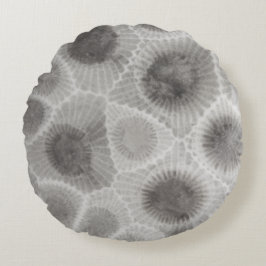 UpNorth Petoskey Stone Pattern Rundes Kissen