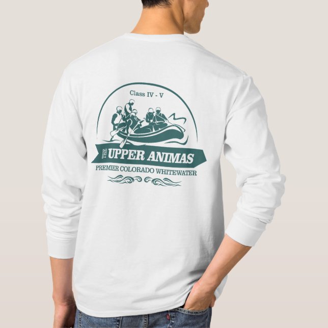 Upper Animas River (Rafting 2) T-Shirt (Rückseite)