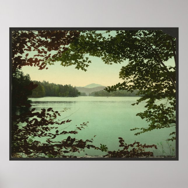 Upper Loon Lake, Adirondacks, New York Poster (Vorne)