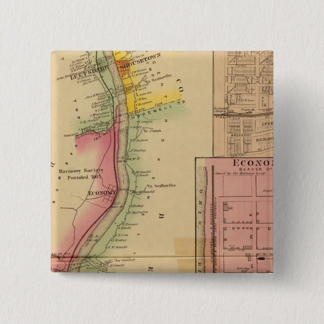 Upper Ohio River and Valley 10 Button (Vorderseite)