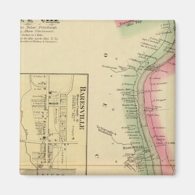 Upper Ohio River and Valley part Magnet (Vorne)