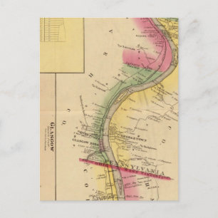 Upper Ohio River Postkarte
