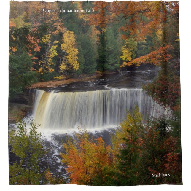 Upper Tahquamenon Falls Duschvorhang (Vorderseite)