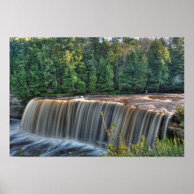Upper Tahquamenon Falls, Michigan Poster (Vorne)
