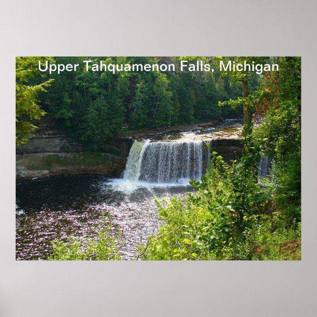 Upper Tahquamenon Falls, Michigan Poster (Vorne)