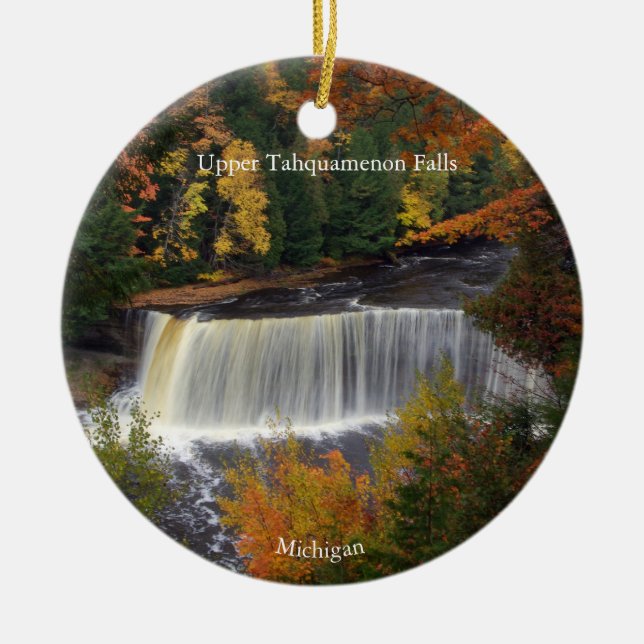 Upper Tahquamenon Falls Ornament (Vorne)