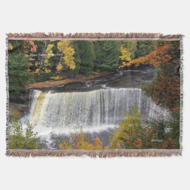 Upper Tahquamenon Falls werfen Decke (Vorderseite)