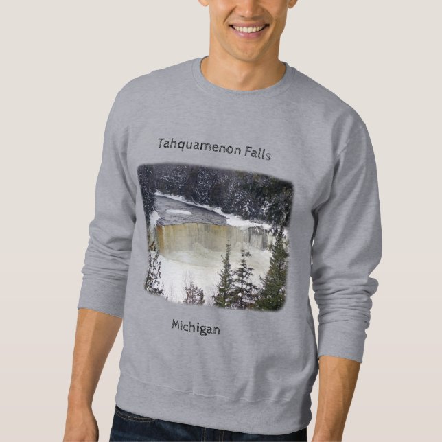 Upper Tahquamenon Falls winter Shirt (Vorderseite)