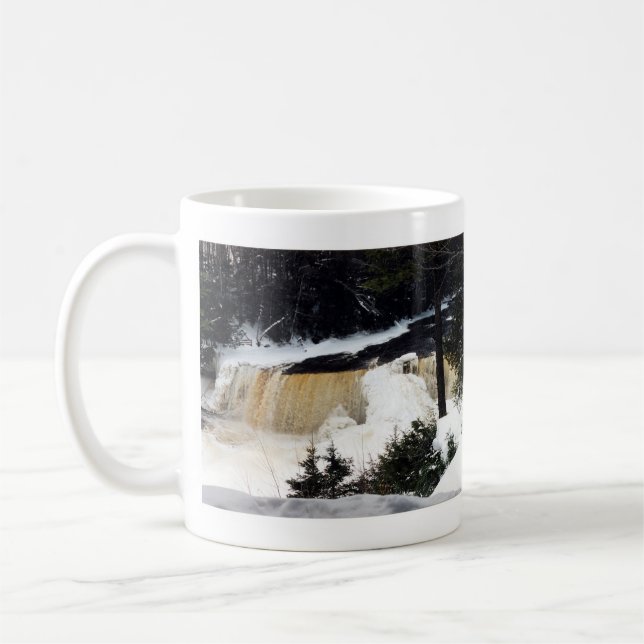 Upper Tahquamenon Falls winter Tasse (Links)