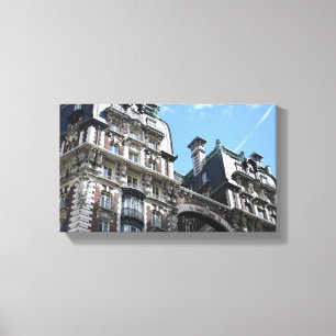 Upper West Side Apartment Gebäude New York City Leinwanddruck