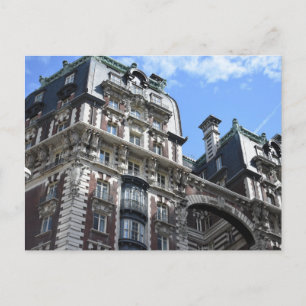 Upper West Side Apartment Gebäude NYC Postkarte