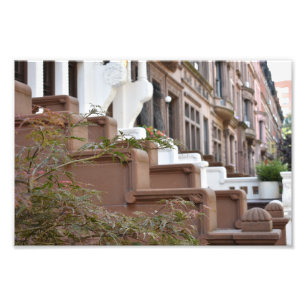 Upper West Side Brownstones New York City NYC Fotodruck