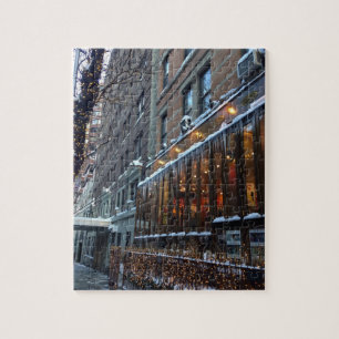 Upper West Side Icicles New York City Winter NYC Puzzle