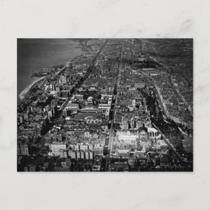 Upper West Side New York City Aerial View 1928 Postkarte