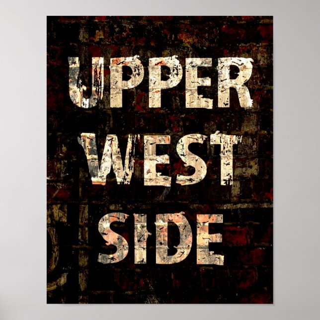 Upper West Side Poster (Vorne)