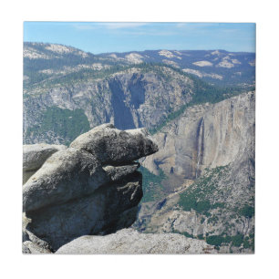 Upper Yosemite Falls from Glacier Point, CA Fliese