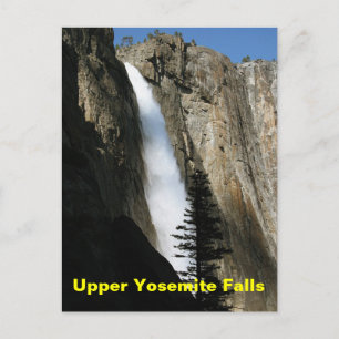 Upper Yosemite Falls in Kalifornien Postkarte