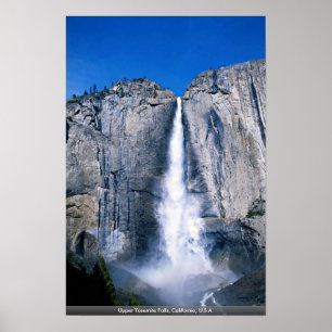 Upper Yosemite Falls, Kalifornien, USA Poster