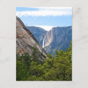 Upper Yosemite Falls und Glacier Point Postkarte