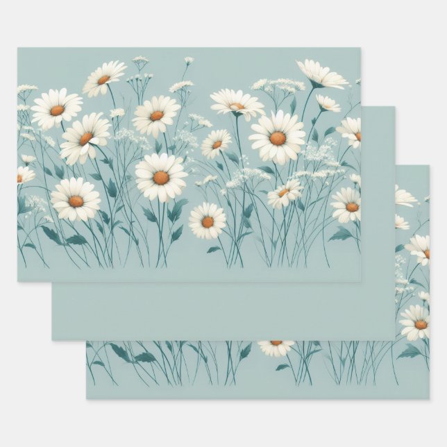Üppige Daisy’s Geschenkpapier Set (Set)