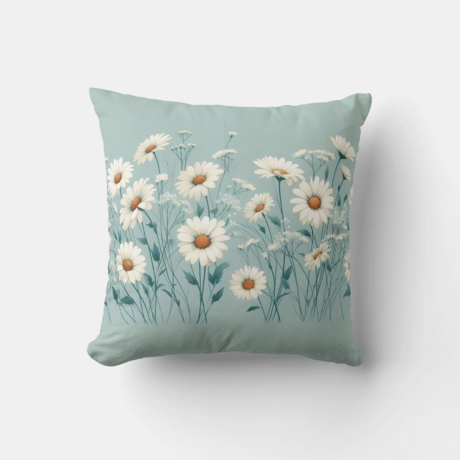 Üppige Daisy’s Kissen (Vorderseite)