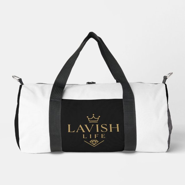 Üppige Lebensreise-Tasche  Duffle Bag (Vorderseite)