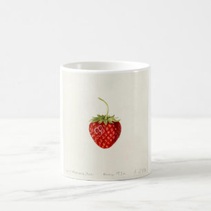 Üppige Rote Erdbeere (von Louis C.C. Krieger) Kaffeetasse