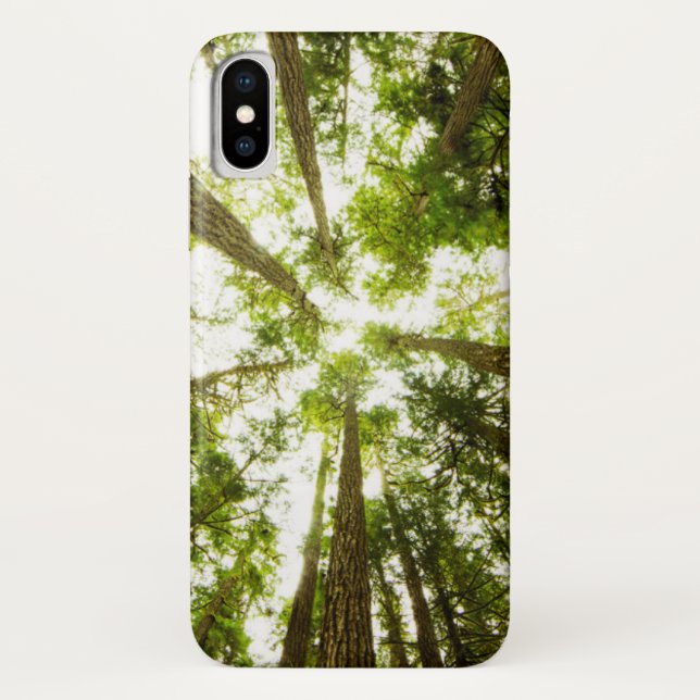 Üppiger grüner Regen-Wald Case-Mate iPhone Hülle (Rückseite)