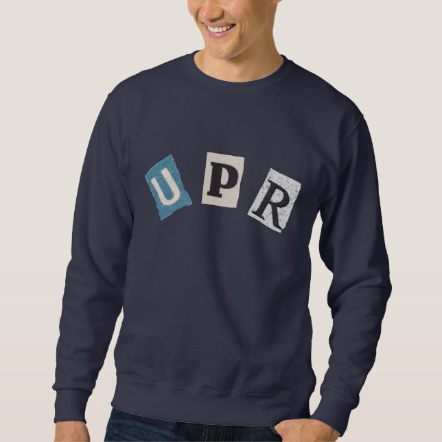 UPR UNIVERSITY AESTHETIC SWEATER SWEATSHIRT (Vorderseite)