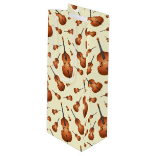 Upright Bass Musician Music Teacher Jazz Band Geschenktüte Für Weinflaschen