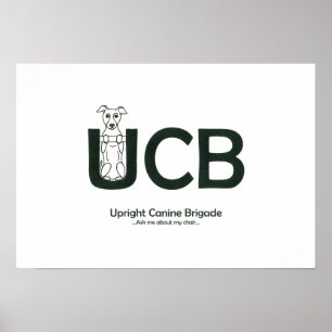 Upright Canine Brigade Poster