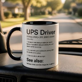 UPS Treiberdefinitionsfehler Tasse