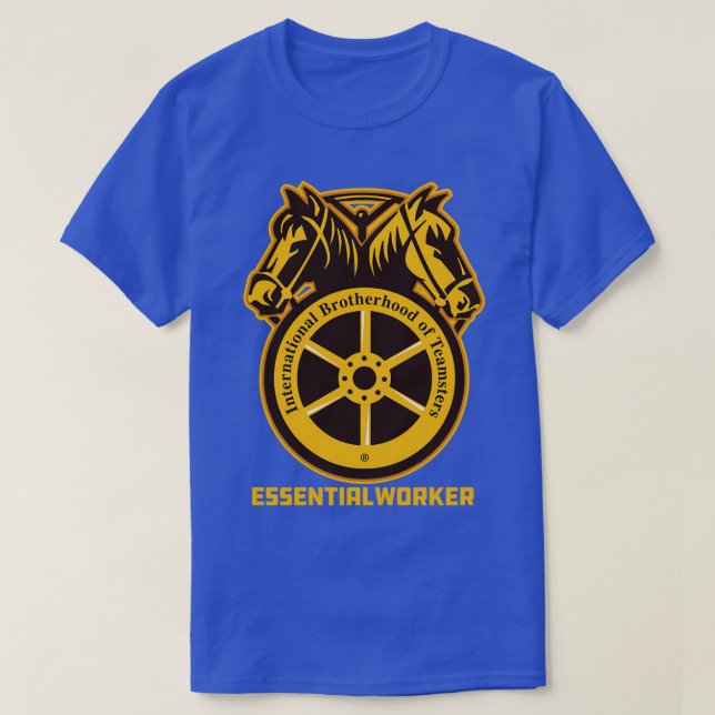 UPS Worker UPS Driver Geschenk Teamster Trucker UP T-Shirt (Design vorne)