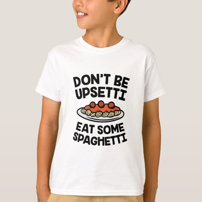 Upsetti Spaghettis T-Shirt (Vorderseite)