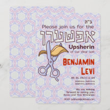 Upsherin First Haircut Jüdischer Junge 3. Geburtst