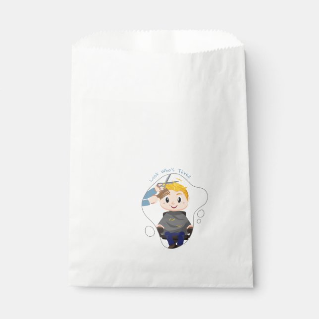 Upsherin Pekelach Pekelah Favor Bags Geschenktütchen (Vorderseite)