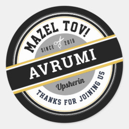Upsherin Personalisierte Stickers mit Namen