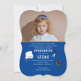 Upsherner oder Upsherin First Hair Cut Celebration Einladung