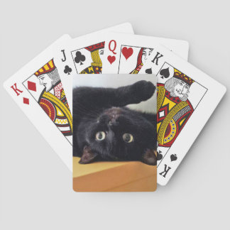 Upside Down Black Cat Classic Playing Cards Spielkarten