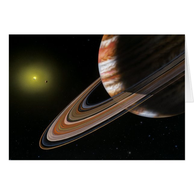 Upsilon Andromedae Systems-Karte (Vorderseite (Horizontal))