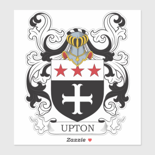 Upton-Wappen Aufkleber (Blatt)