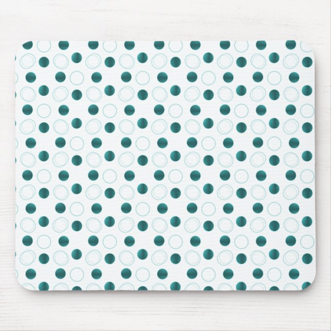 Uptown Bliss Mousepad, Aquamarin Mousepad (Vorne)