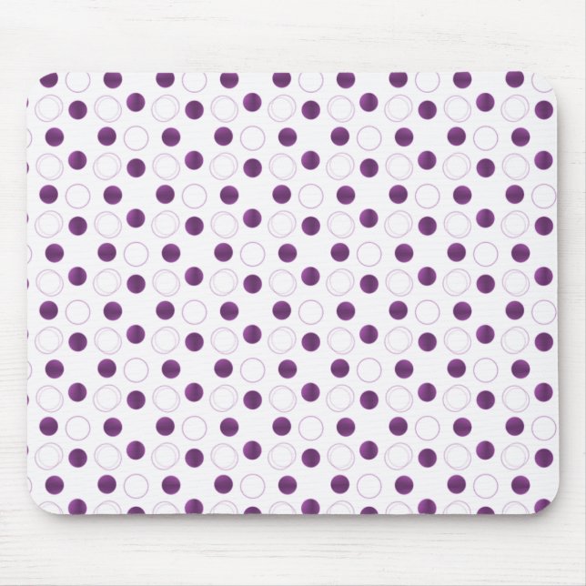 Uptown Bliss Mousepad, Lila Mousepad (Vorne)
