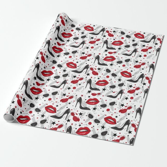 Uptown Girl Geschenkpapier (Ungerollt)