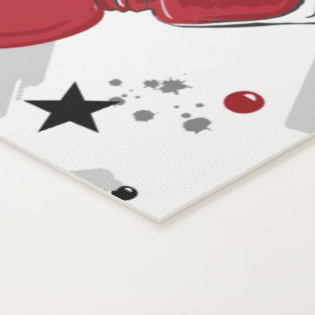 Uptown Girl Yogamatte (Detail)